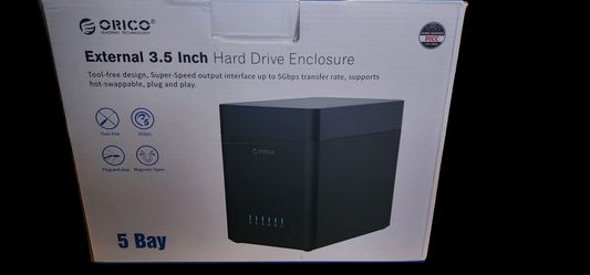 External hard drive enclosure