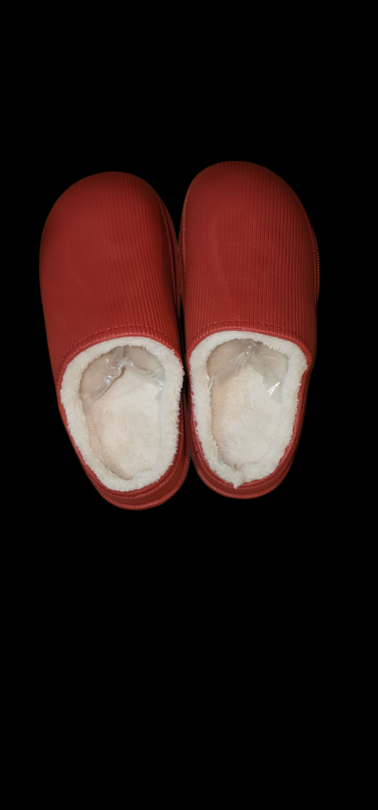 Red slippers